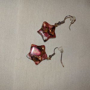 pink Jasper earring